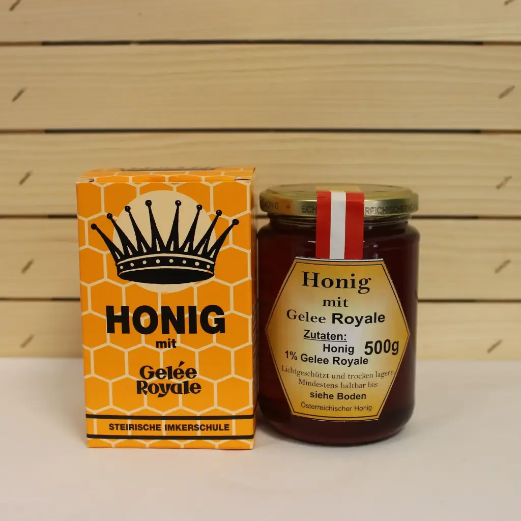 Honig mit Gelee Royale 500g