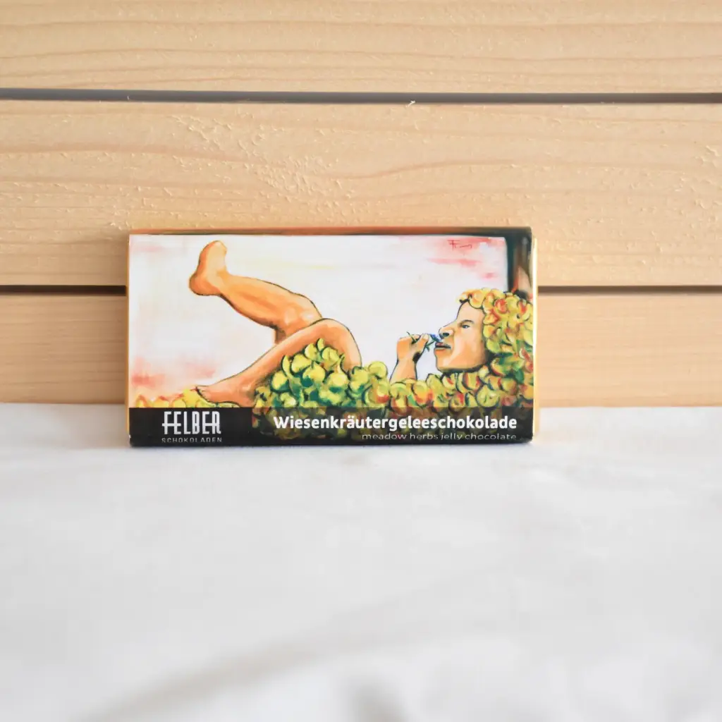 Schokolade 70 g "Wiesenkräutergelee"
