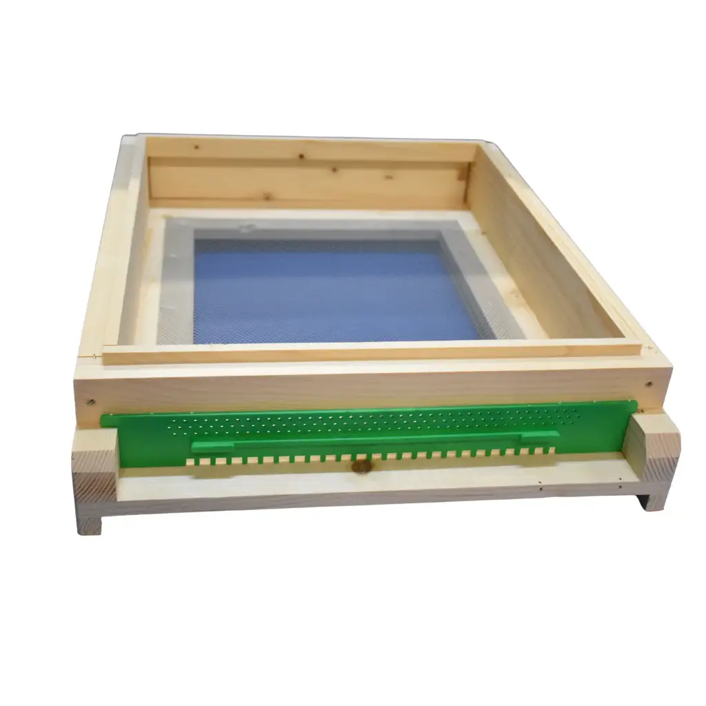 Boden mit Gitter Zander