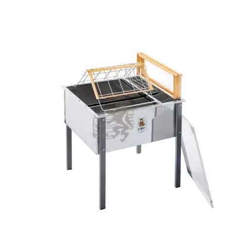 Entdecklungswanne 70x46x37 cm Edelstahl mit Deckel Logar