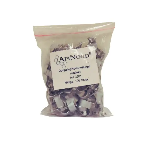 Abstandshalter Rundbügel - Doppelspitz verzinkt