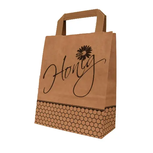 Tragtasche "Honig" (Größe in cm 28 x 22 x 11)