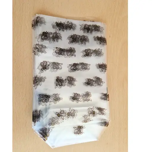 Bodensackerl mit Bienendesign (100 Stück 19x11,5 cm)