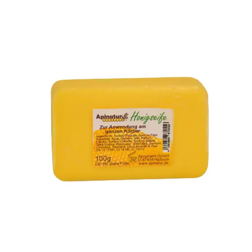 Apinatur Honigseife rechteckig 100g