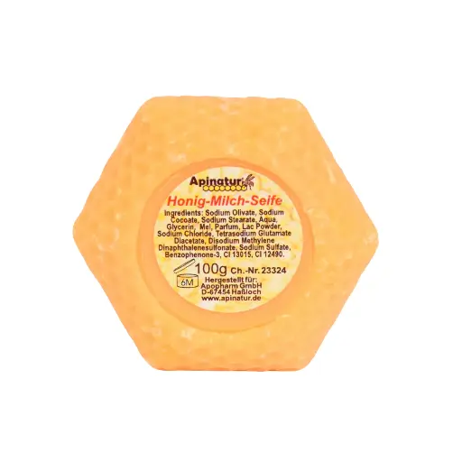 Apinatur Honig-Milch-Seife 100g