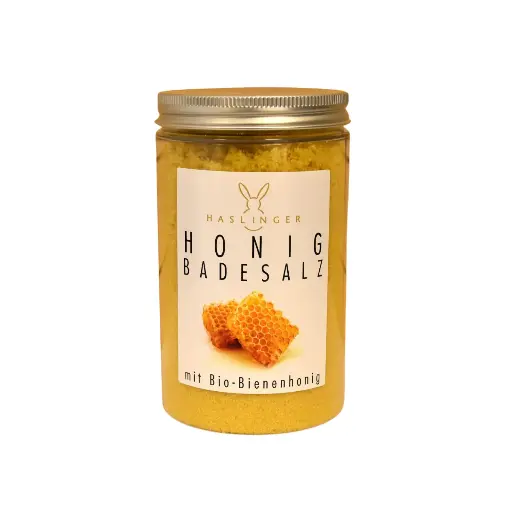 Badesalz mit Honig