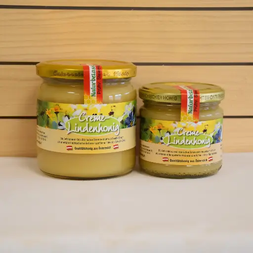Creme-Lindenhonig