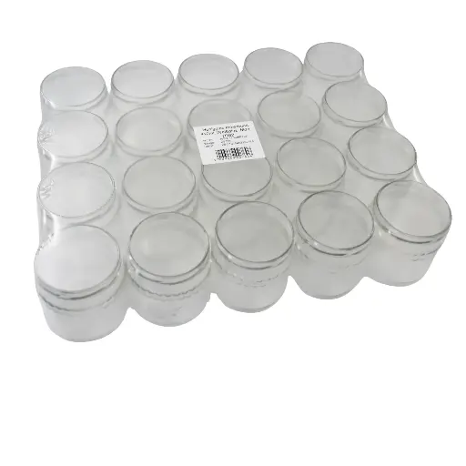 500g Imkerbundglas mit Deckel (verpackt zu 20 Stück)