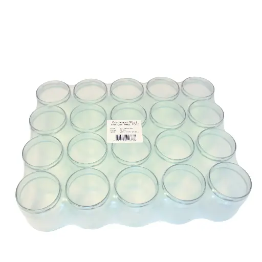 500g Euroglas ohne Deckel (verpackt zu 20 Stück) 
