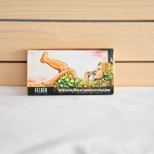 Schokolade 70 g "Wiesenkräutergelee"